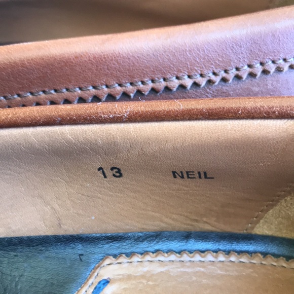 AQUATALIA MENS SIZE 13 NEIL LEATHER LOAFERS - Picture 9 of 10